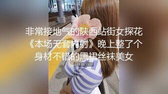 非常接地气的陕西站街女探花《本场无套内射》晚上整了个身材不错的黑裙丝袜美女